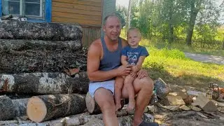 Наше сердце заработало. Продолжаем делать загадочную яму. Жизнь в деревне