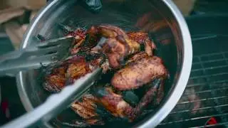 Buffalo Wings Recipe with Sauce Shops Buffalo Hot Sauce