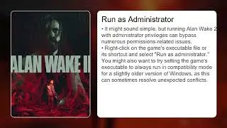 Alan Wake 2 Not Launching on PC? How to Fix (2025)