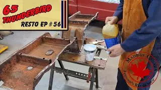 Phosphoric Acid Rust Removal - 65 Thunderbird Convertible #Ep 56