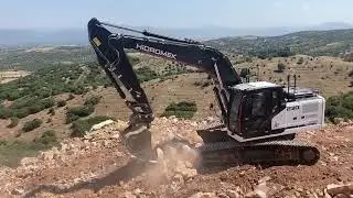 #hidromek Hidromek 230lc Kulanan  Ustamız Hafriyat  ve Temel Kazısı Yapıyor