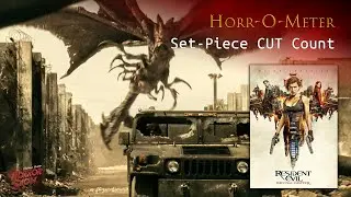 Horr-O-Meter: Set-Piece Cut Count (Resident Evil: The Final Chapter, 2016)