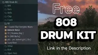 [100+] FREE 808 Drum Kit download 2024