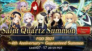F/GO NA | 4th Anniversary Guaranteed Summon