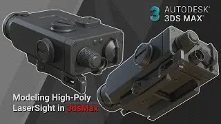 Laser Sight HighPoly Modeling