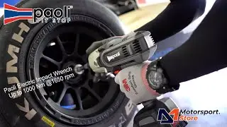 Paoli Pit Stop - Typhoon Electric Impact Wrenches up to 1000Nm Max Torque @1650rpm.