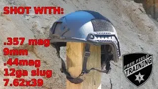 Ballistic Helmet Co: SHOOTING TEST