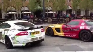 start of the 2016 gumball 3000 rally copenhagen