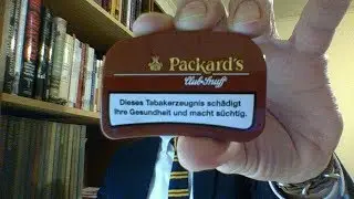Dry Snuff : Packard's Club Snuff