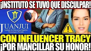 ¡TODO POR PROTEGER A SU JEFA DINA!¡INSTITUTO SE DISCULPO POR INSULTAR A INFLUENCER TRACY!