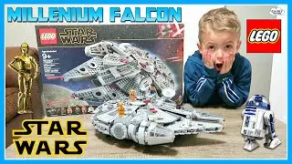 STAR WARS Millennium Falcon LEGO Set Over 1,300 Pieces!!