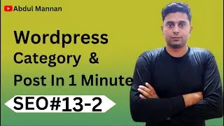 How To Create Category and post in WordPress 13-2