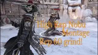 For Honor | How Nobushi Supposed to be played! Rep 35 Nobushi Highlights(INTENSE combos!)
