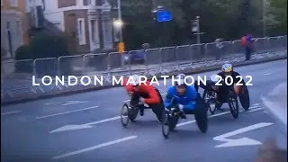 London wheelchair marathon 2022 - Jetze Plat