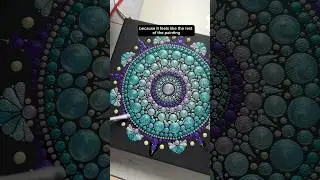 The center dot of a mandala is the most important dot. If it isn’t, your mandala will be off.