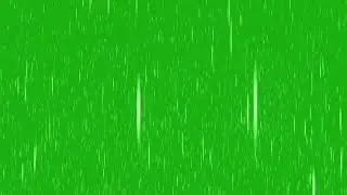 1 HOURS of GREEN SCREEN RAIN, Rain Sounds to Sleep, Study, Relax, Nature Sounds