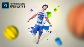 Abstract 3D/Color Splash - Photoshop Tutorial