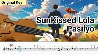 SunKissed Lola - Pasilyo Violin Sheet