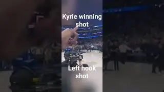 Kyrie's winning shot #unbelievable #basketball