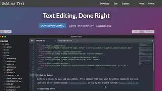 Install Sublime Text Editor in Mac - 2021