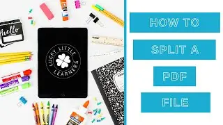 Splitting a PDF File
