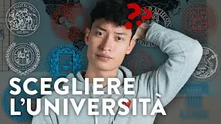 COME SCEGLIERE L'UNIVERSITÀ 🎓 [Guida completa]
