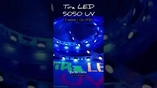 Tira LED 5050 IP20 LUZ NEGRA 12v GE-TL5050IP20/UV