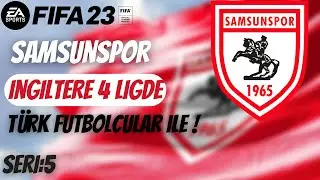 #fifa23 KARİYER MODU #5 // FARKLA KAZANMAYA DEVAM // SAMSUNSPOR KARİYER MODU