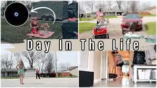 Day In My Life As A Solo Stay At Home Mom + Total Solar Eclipse 2024!