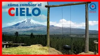 CÓMO CAMBIAR un CIELO de una imagen rápidamente |  TUTORIAL ADOBE PHOTOSHOP CC 2021
