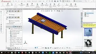 How to design Horizontal Conveyor in solidworks