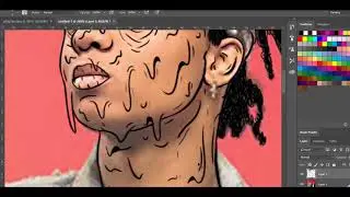 Grime art - Speed art Photoshop (Rae Sremmurd edit) part 1