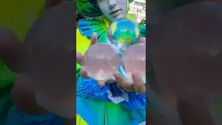 Шарики тяжёлые, я пробовала)