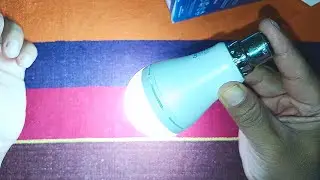 Crompton backup lamp 4 hrs bulb emergency light unboxing