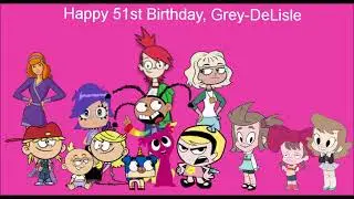 Happy 51st Birthday, Grey Delisle