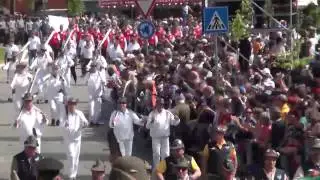 La sfilata dell'88a Adunata Nazionale degli Alpini a L'Aquila