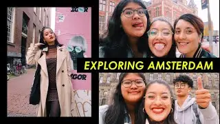 Amsterdam Travel Vlog (Aesthetic Cafes, Food, and Urban Outfitters)