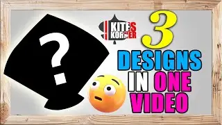 Making Three Kite Designs in One Video 😲🤩