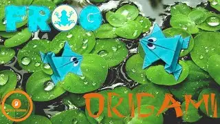 Jumping Frog | Origami | Paper Folding | Art & Craft | Mevvy - Fun & Learn