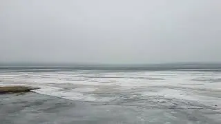 Бурабай, туманное утро, апрель 2023