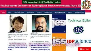 SDG 1: International Conference on (ICTSGS-1) 29th and 30th November 2021 (virtual mode) globally