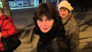 Крым. Референдум. Жители Симферополя празднуют