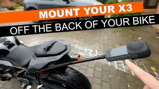 Mounting Insta X3 or X4 to back of your bike