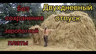Двухдневный отпуск без сохранения зароботной