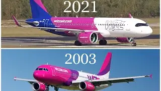 Wizzair a320,a321 2003-2021
