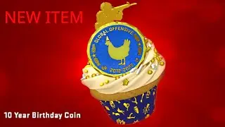CS:GO | Getting The 10 Year Birthday Coin