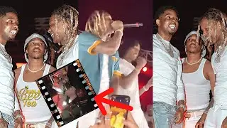 Lil’ Durk concert ends abruptly when gunfire broke out! People had to run to save their lives!