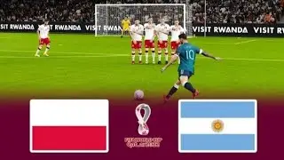 Argentina Vs Poland gameplay |E football 2023| Fifa World Cup qatar|