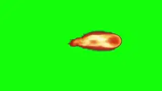 Green Screen Fireball Effects 2