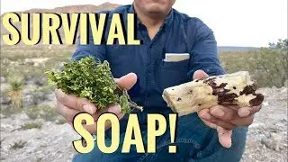 Desert Survival Soap: Yucca Root And Creosote -Junkyard Fox